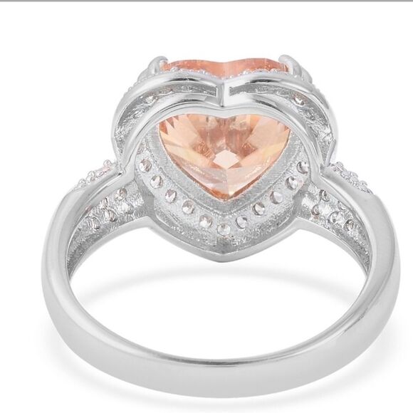 Champagne Heart Ring - Picture 4 of 8